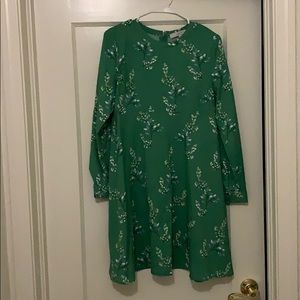 Loft Maternity Floral Flare Dress